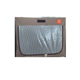 Cusca Animale pentru Uscare Blana, din Textil, Fereastra Transparenta, 53 x 36 x 42 cm, Maro