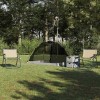 Cort vidaXL Gri/Negru 236x108x120cm, Plasa &amp; Poliester, Portabil, Anti-UV, Gradina/Camping, Husa Transport inclusa