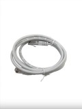 Cablu UTP CAT5e, Ethernet, 1.2m lungime, mufa, conector RJ45, alb