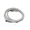 Cablu UTP CAT5e, Ethernet, 1.2m lungime, mufa, conector RJ45, alb
