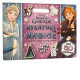 Disney. Regatul de gheata. Aventuri magice. Carte de colorat cu autocolante - Disney