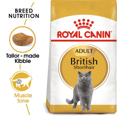 Royal Canin hrană pentru pisici britanici cu blană scurtă 2 kg foto