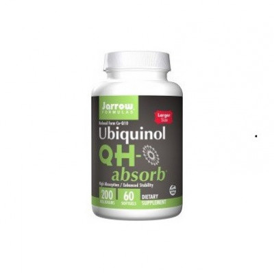 Supliment alimentar Ubiquinol QH-absorb Coenzima Q10 200mg, 60 Capsule foto