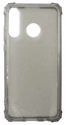 Husa silicon (colturi intarite) fumuriu transparent pentru Huawei P30 Lite foto