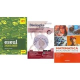 Pachet Bacalaureat 2026. Eseul. Varianta rapida de pregatire, Matematica M2 Tehnologic. Teste si Biologie pe intelesul tuturor Clasele 11-12 - Liliana
