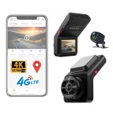 Cumpara ieftin Camera Auto DVR iSEN K26, Negru, 4G LTE, 2 IPS, 4K Ultra HD, Unghi de Vizualizare 140 130 , Hotspot Wi-Fi, Comunicare Bidirectionala, GPS, ADAS, BSD,