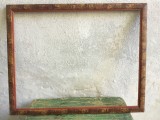 arta / design / vintage - Rama deosebita din lemn pentru fotografii sau diverse lucruri !