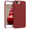 Husa pentru Apple iPhone 8 Plus / iPhone 7 Plus, Silicon, Rosu, 40842.20, Kwmobile