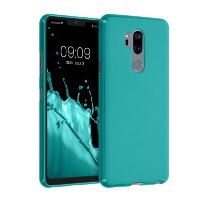 Husa pentru LG G7 ThinQ / G7 Fit / G7 One, Silicon, Verde, 44920.57 foto