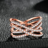 Cumpara ieftin Inel ARGINT Model LAT Placat cu Aur Roz FEMEI ARG403A, Argintboutique