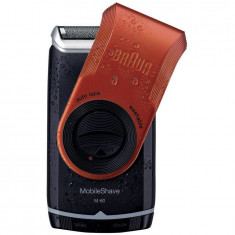 Braun Aparat de ras MobileShave M-60R, negru/rosu foto