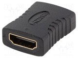 Adaptor HDMI 2.0 LANBERG soclu negru PVC pentru 4K HDR UHD ARC
