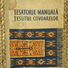 Tesatorie manuala tesutul covoarelor-T.Muresianu,F.Panaitescu