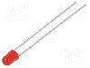Dioda LED, 3mm, ro&amp;#351;ie, 0,63...1,2mcd, 2mA, 1,9...2,4V, VISHAY - TLLR4400