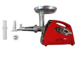 Masina electrica de tocat carne MGR 1400W rosie, cu Reverse, Micul Fermier