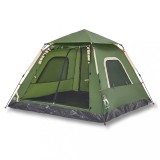 Cumpara ieftin Cort de camping cupola 5 persoane, setare rapida, verde