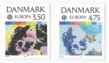|Danemarca, Europa CEPT, 1991, MNH, Nestampilat