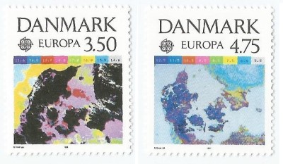 |Danemarca, Europa CEPT, 1991, MNH foto
