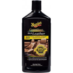 Crema Intretinere Piele Meguiar&#039;s Gold Class Rich Leather Cleaner-Conditioner-Protectant, 414ml