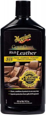 Crema Intretinere Piele Meguiar&amp;#039;s Gold Class Rich Leather Cleaner-Conditioner-Protectant, 414ml foto