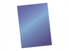 Coperta din plastic color albastru foto