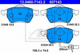 Set placute frana,frana disc SEAT ALHAMBRA (7V8, 7V9) (1996 - 2010) ATE 13.0460-7143.2