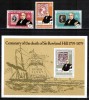 Falkland 1979, Mi #288-290 + Bl 2**, Centenar Rowland Hill, MNH! Cota 5,20 &euro;!, Posta, Nestampilat