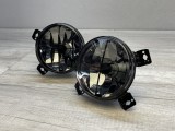Far faruri interioare VW Golf 1 2 MK1 MK2 cu cruce fumuriu NOU, Volkswagen