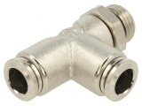 Racord push-in T 1/4&quot; 20bar