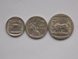 LOT 3 MONEDE -1,2,5 RAND AFRICA DE SUD