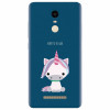 Husa silicon pentru Xiaomi Remdi Note 3, Horn To Be Wild Cute Unicorn
