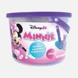 Set Plastilina cu Găletușă și Accesorii Minnie Mouse, 4 Culori, 200g, CMCLASS