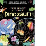 Citeste, razuieste si coloreaza. Dinozauri - MOON