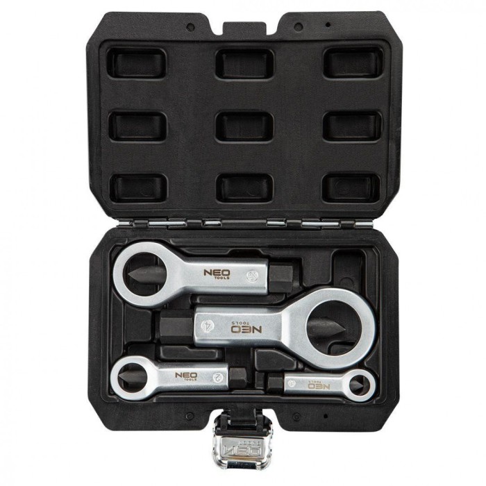Set dispozitiv taiat piulite 4 buc. 11-925