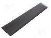 Tub termocontractant, 50.8mm, 1m, neagra, TASKER - GTM 5025 BK foto