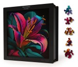 Puzzle din lemn - Flori - Oriental Lily | Woodmix Puzzles