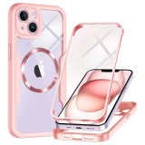 Husa 360&Atilde;&sbquo;&Acirc;&deg; iPhone 14 Techsuit ColorVerse MagSafe, roz