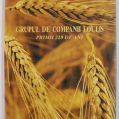 GRUP DE COMPANII LOULIS - PRIMII 220 DE ANI , ALBUM DE PREZENTARE , 2000