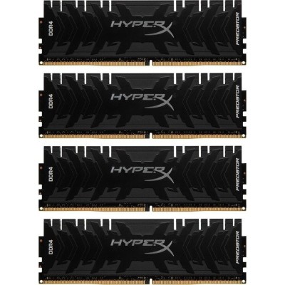 Memorie HyperX Predator Black 64GB DDR4 3000MHz CL15 Quad Channel Kit, foto