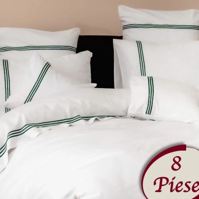 Lenjerie de pat bumbac 100% 8 piese (8pcs7) foto
