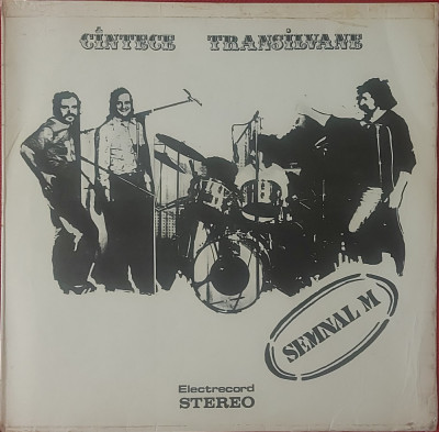 Semnal M &amp;ndash; C&amp;icirc;ntece Transilvane , LP, Romania, 1982, stare VG foto