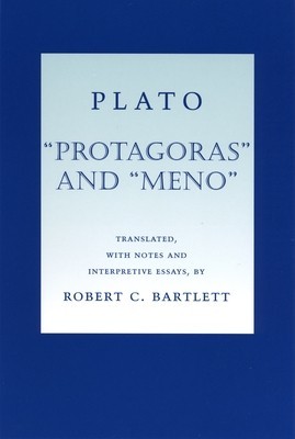 Plato ""Protagoras"" and ""Meno""