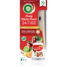 Air Wick Active Fresh Family Winter Punch odorizant de aer automat cu re&icirc;ncărcare 228 ml