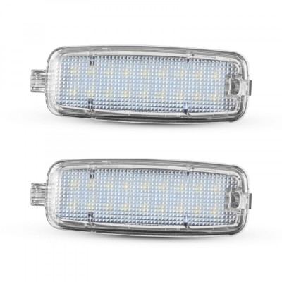 Lampi LED parasolar/interior pentru Audi A1, A2, A3 8L, 8P, 8V, A4 B6,B7,B8,B9, A5, A6 C5, C6,C7,C8, A7, A8, Q2, Q3, Q5, Q7, Q8, TT foto