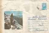 Romania, Judetul Sibiu, Muntii Fagaras, Acul Cleopatrei, plic circulat, 1979