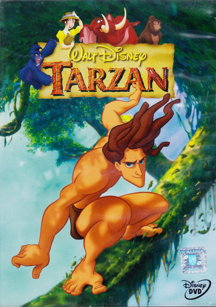 DVD animatie: Tarzan ( original, dublat si cu subtitrare in limba romana )  | Okazii.ro