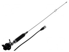 Antenă CB 1,35m 3dBi 300W cu Suport și Cablu 4m