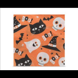 Servetele halloween boo 33x33 cm, Widmann Italia