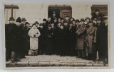 CAMPIA TURZII , INDUSTRIA SARMEI , FOTOGRAFIE DE GRUP , IN EXTERIOR , FOTOGRAFIE FORMAT CARTE POSTALA , 1937