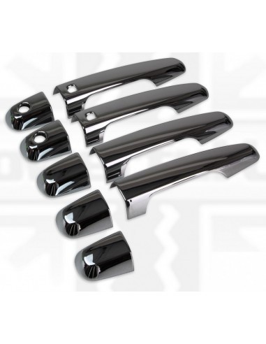 Set manere cromate Mitsubishi L200 Triton KEYLESS 2015, 2016, 2017, 2018, 2019 MTE100